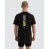 NXP.WRK - Blueprint Dual Curved T-Shirt - Black/Yellow | NPWTS02-BLKY
